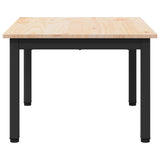 Coffee Table Natural 60 x 50 x 36 cm Solid Pine Wood 892761