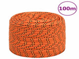 Boat Rope Orange 10 mm 100 m Polypropylene 152667