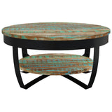 244674 Coffee Table Solid Reclaimed Wood 65x32 cm