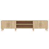 TV Cabinet Sonoma Oak 180x31.5x40 cm Engineered Wood 816259