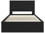 Bed Frame with Drawer with Headboard Manual Engineered Wood 3410351