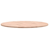 Table Top 70x1.5 cm Round Solid Wood Beech 355910