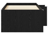 Kids'High Bed Frame 2 pcs Black Oak 193 x 96.1 x 68.5 cm 3422588