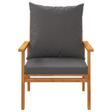 5 Piece Garden Lounge Set with Cushions Solid Wood Acacia 3211805
