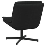 Swivel Chair Black 63 x 75 x 76 cm Fabric 42007352