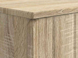 Bathroom Sink Cabinet ZWOLLE Sonoma Oak 59.5 x 31.5x 59 cm 896347