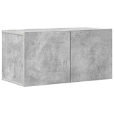 6 Piece TV Cabinet Set Concrete Grey Engineered Wood 3079118