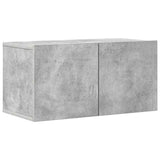 7 Piece TV Cabinet Set Concrete Grey Engineered Wood 3114505