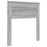 Bed Frame with Drawer Grey Sonoma 100 x 200 cm Engineered Wood 3410024