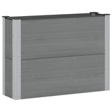 Garden Raised Bed Grey 100 x 30 x 72 cm 42039019