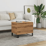 ZNTS Coffee Table Artisan Oak 60x44.5x45 cm Engineered Wood 857441