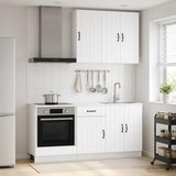 Kitchen Unit LUCCA 5 pcs White Engineered Wood 3438255
