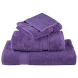 Premium Sauna Towels SOLUND 2 pcs Purple 80x200 cm 600 gsm 137362