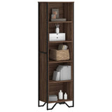 Bookcase Brown Oak 50x31x169 cm Engineered Wood 848618
