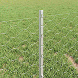 Fence with Post Silver 3337057