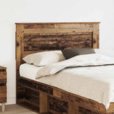 Headboard with Headboard Old Wood 135 cm Engineered Wood 887463