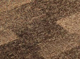 Floor Carpet 20 pcs Brown 50 x 50 cm PP 42046765