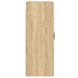 Wall Mounted Cabinets 2 pcs Sonoma Oak Engineered Wood 3197883