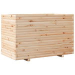 ZNTS Garden Planter 110x60x72 cm Solid Wood Pine 3282649