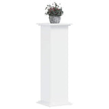 Plant Stand White 33x33x100 cm Engineered Wood 852978