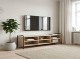 TV Cabinet 167.5 x 36.5 x 50 cm Sonoma Oak Engineered Wood 8013771