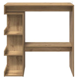 Bar Table with Storage Rack Artisan Oak 100x48x101.5 cm 856759