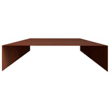Garden Cover Profile 10 pcs 100 x 20 x 5 cm Weathering Steel 8012933