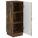 Sideboard Smoked Oak 33 x 34.5 x 87 cm Engineered Wood 895290