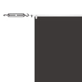 Vertical Awning Anthracite 140x600 cm Oxford Fabric 148216
