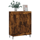 Sideboard Smoked Oak 69.5x34x90 cm Engineered Wood 830217