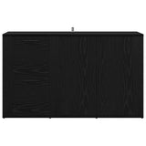 Sideboard Black Oak 100 x 33 x 59.5 cm Engineered Wood 881140
