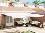 Awning Replacement Fabric White 5 x 3.5 m Polyester 42000579