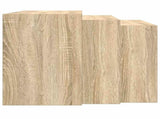 Nesting Tables 3 pcs Sonoma Oak Engineered Wood 858535