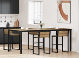 Standing Bar Table Engineered Wood 3415401