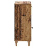Bathroom Storage Cainet ALKMAAR Old Wood 30 x 31 x 80 cm 896173