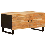 Coffee Table Brown 80 x 50 x 40 cm Solid Mango Wood 4018301