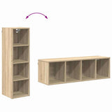 Hanging Cabinet Sonoma Oak 30 x 29.5 x 100 cm Engineered Wood 884460