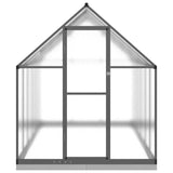 Greenhouse with Base Frame Anthracite 334x169x202 cm Aluminium 3266331