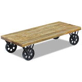 Coffee Table Mango Wood 120x60x30 cm 243335