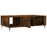 Coffee Table Smoked Oak 104x60x35 cm Engineered Wood 827081