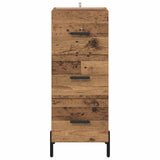 Sideboard Old wood 34 x 34.5 x 90 cm Engineered wood 881567