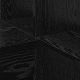 Corner Desk Black Oak 101.5 x 149.5 x 149.5 cm Engineered Wood 3337242