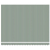 Awning Frame Green and White 400 x 300 cm 3330733