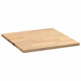 Kitchen Worktop 60x63.5x2.7 cm Solid Wood Oak Rectangular 4008996
