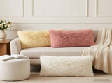 Cushion with Pillow HEERLEN 12 pcs White PV Fleece 925944