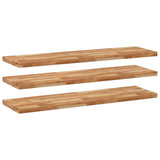 Floating Shelves 3 pcs 160x40x4 cm Oil Finished Solid Wood Acacia 3279653