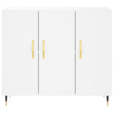 Sideboard White 90x34x80 cm Engineered Wood 828084