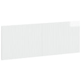 Wall-Mounted Headboard ARNHEM High Gloss White Engineered Wood 896739