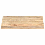 Table Top Solid Mango Wood 15-16 mm 80x70 cm 286017