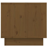 Bedside Cabinets 2 pcs Honey Brown 35x34x32 cm Solid Wood Pine 813402